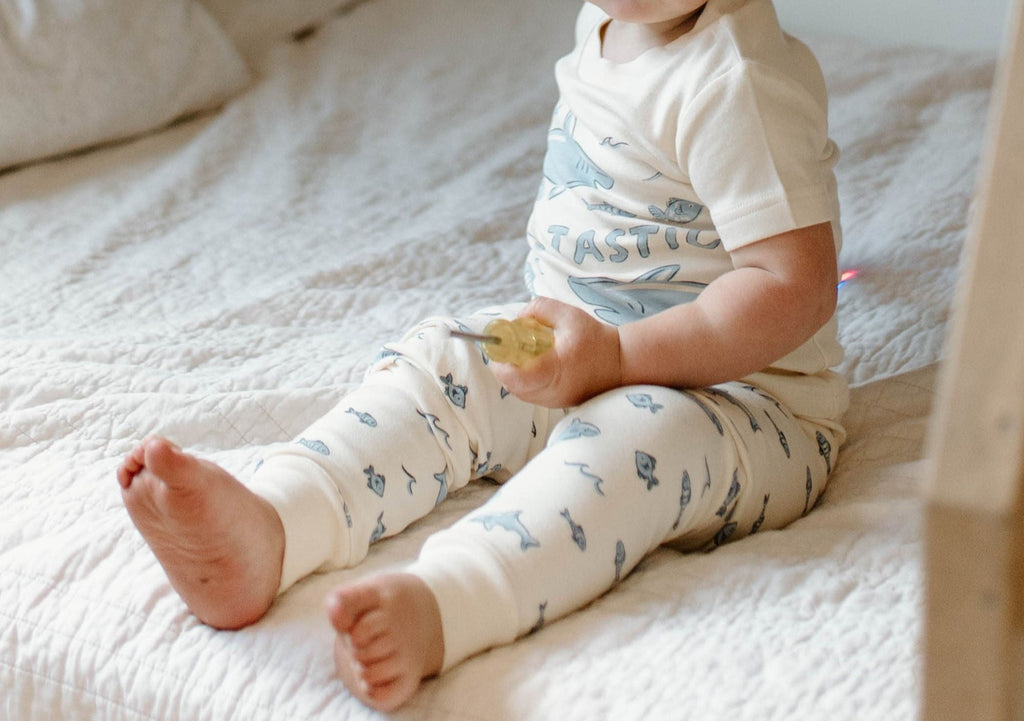 Shark - Kids' Organic S/Sleeve PJ Set
