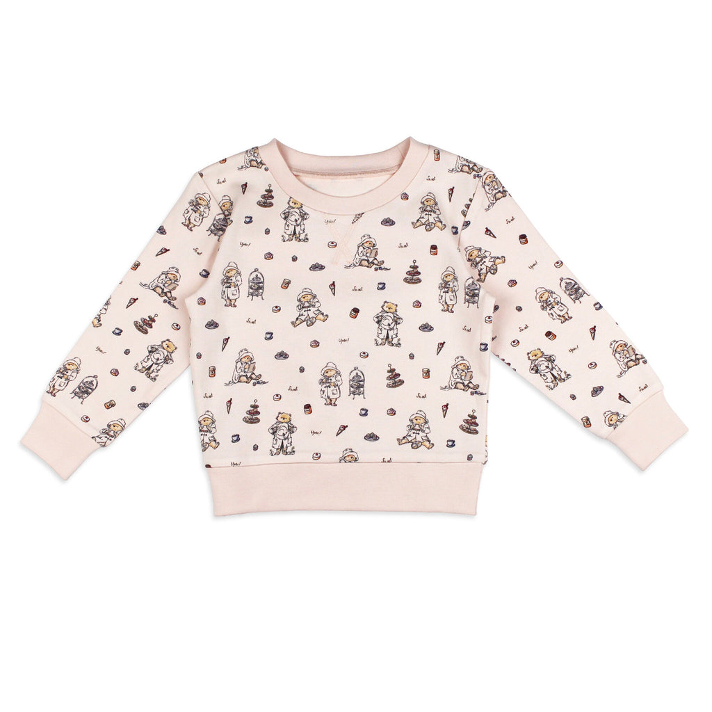 Sweet Paddington - Kids' Organic Crewneck Sweatshirt