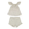 Stone Gingham