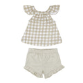 Stone Gingham