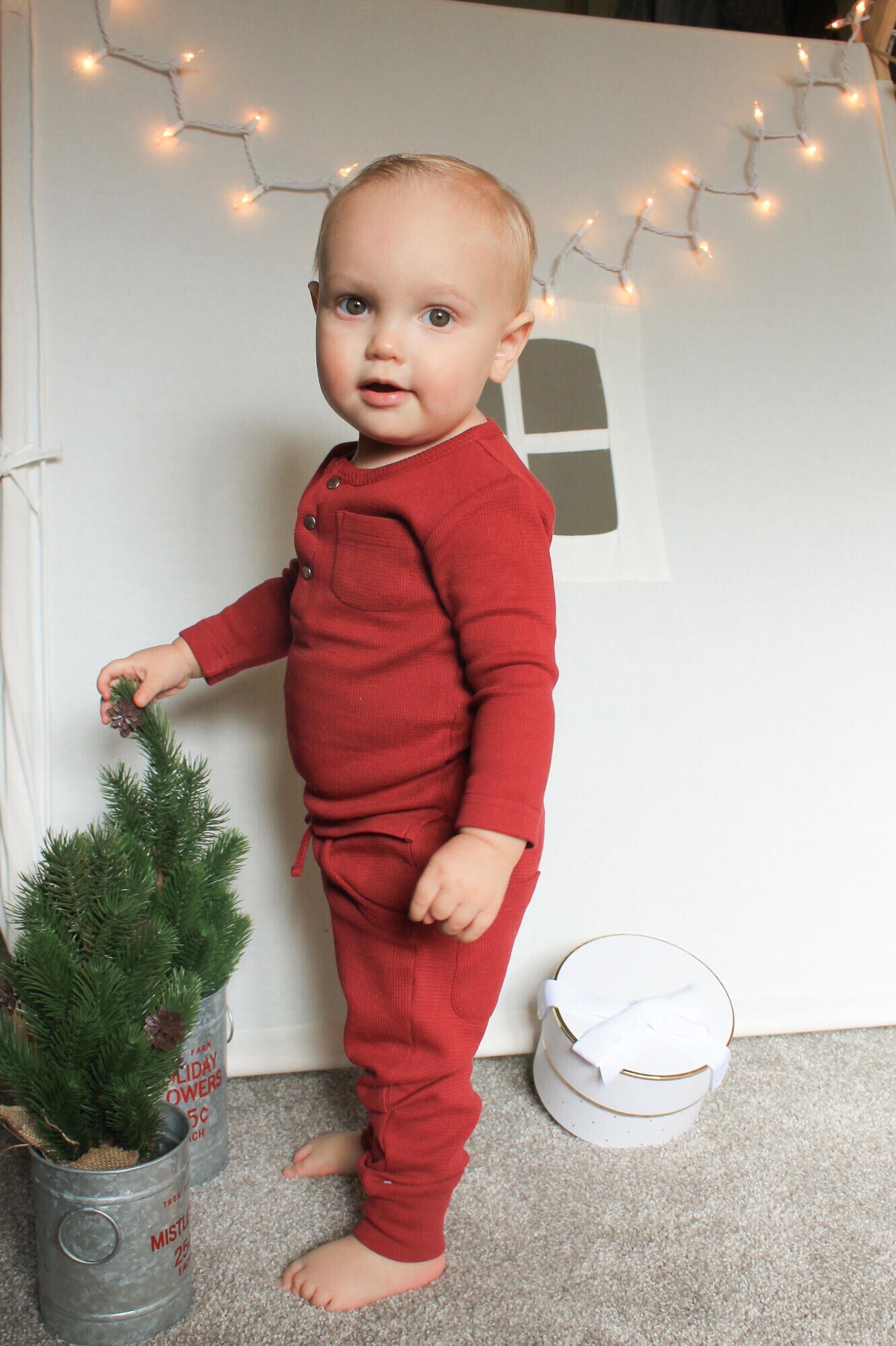 Cherry - Kids' Organic Thermal Lounge Set