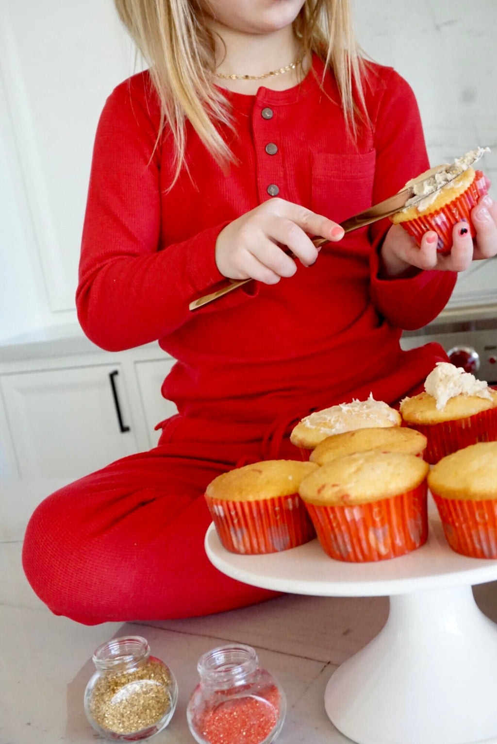 Cherry - Kids' Organic Thermal Lounge Set