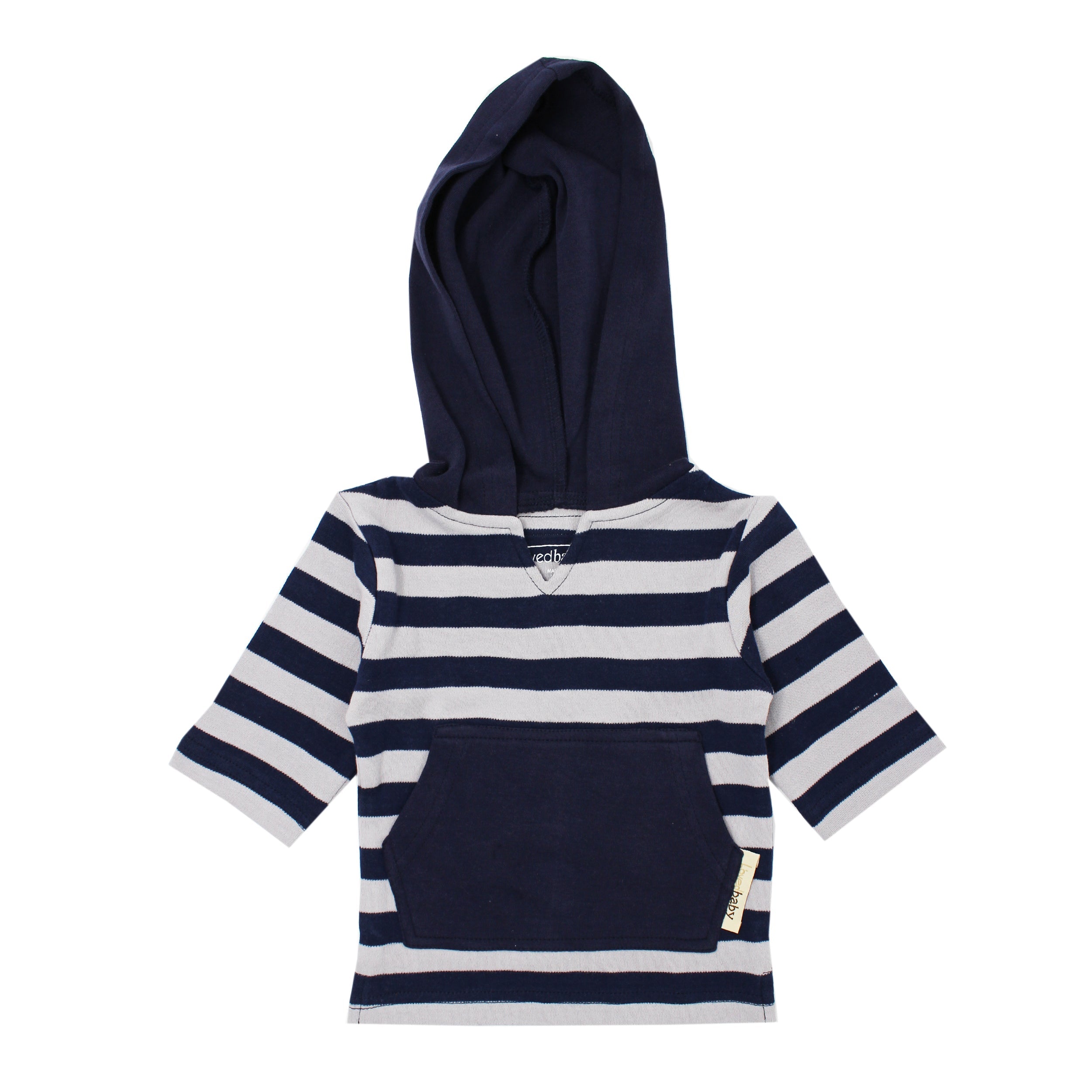 Navy/Light Gray Stripe