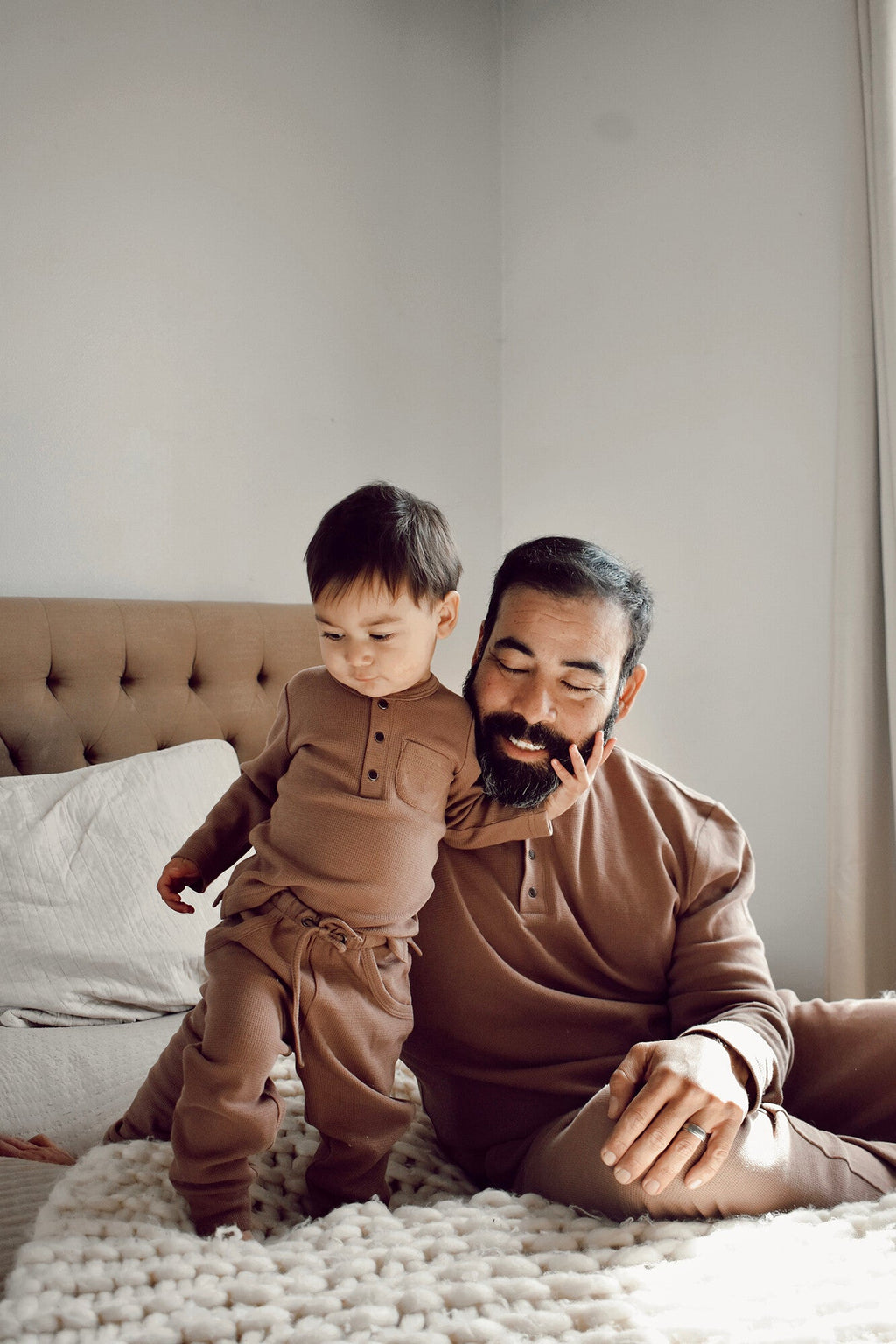 Cocoa - Men's Organic Thermal Lounge Set