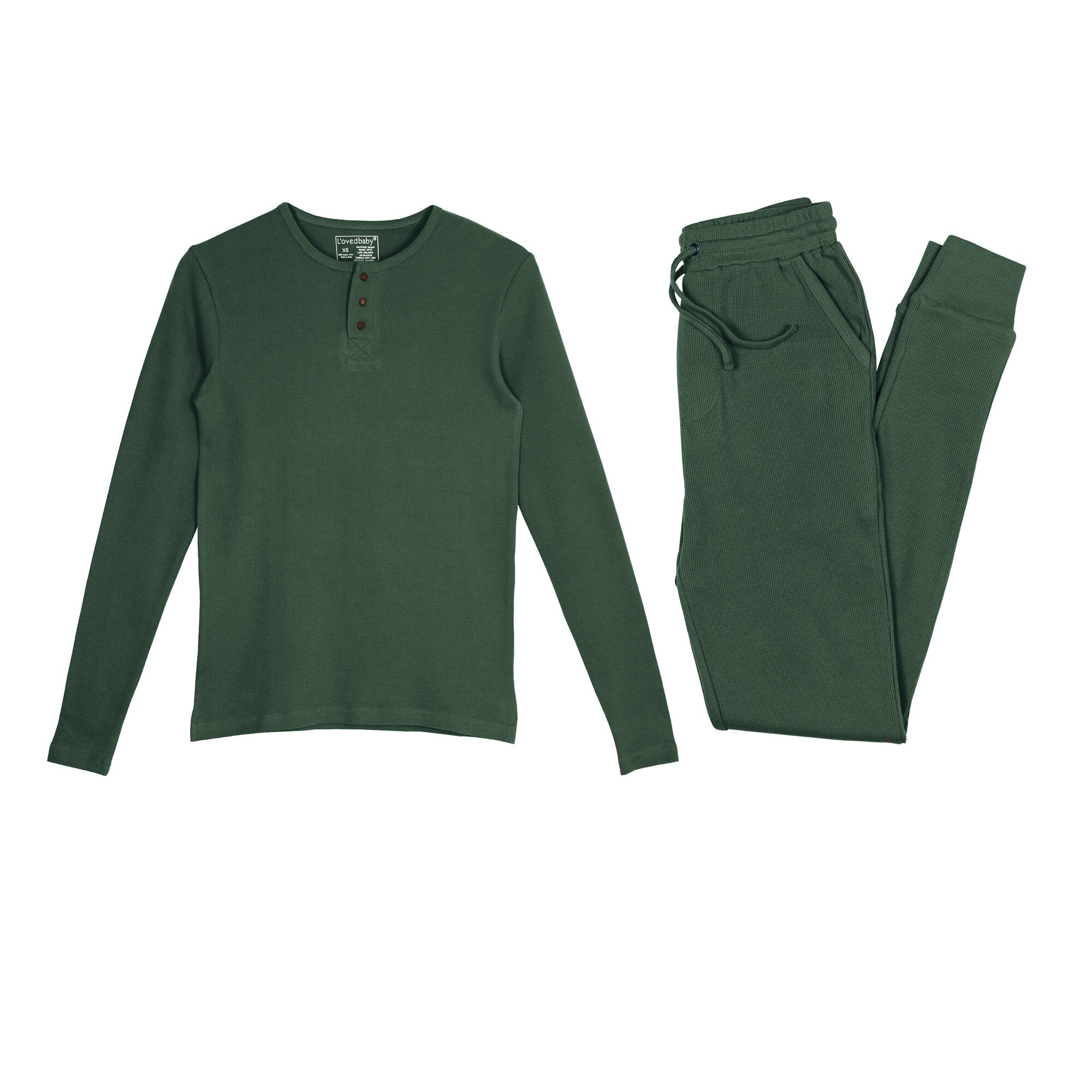 Evergreen - Men's Organic Thermal Lounge Set