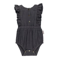 Chia Seed - Organic Muslin Ruffle Bodysuit