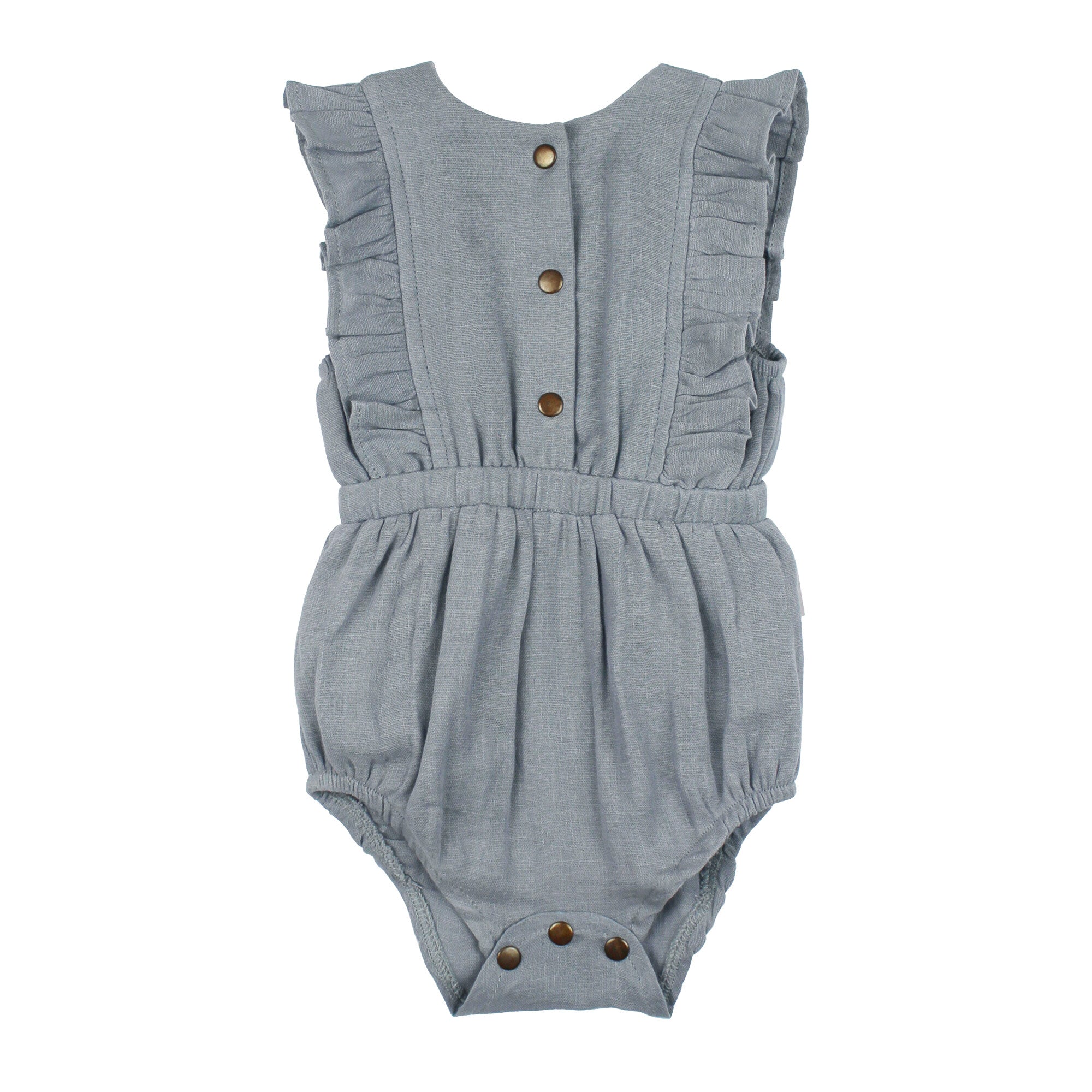 Twilight - Organic Muslin Ruffle Bodysuit