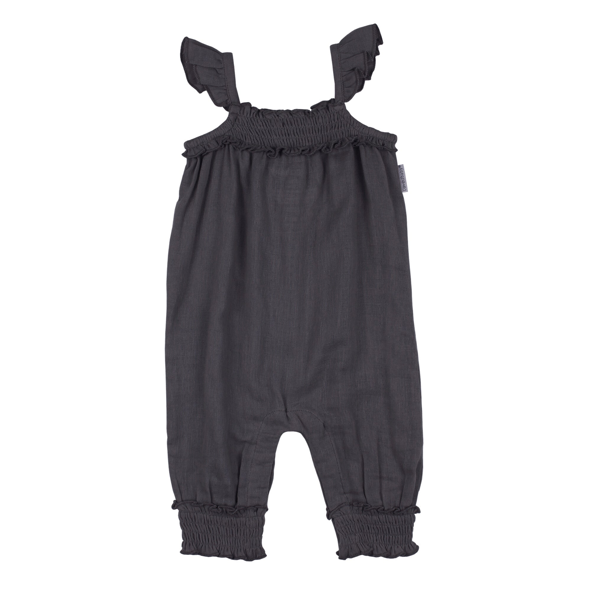 Chia Seed - Organic Muslin Sleeveless Romper