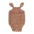 Adobe Seahorse - Organic Muslin Sleeveless Bodysuit