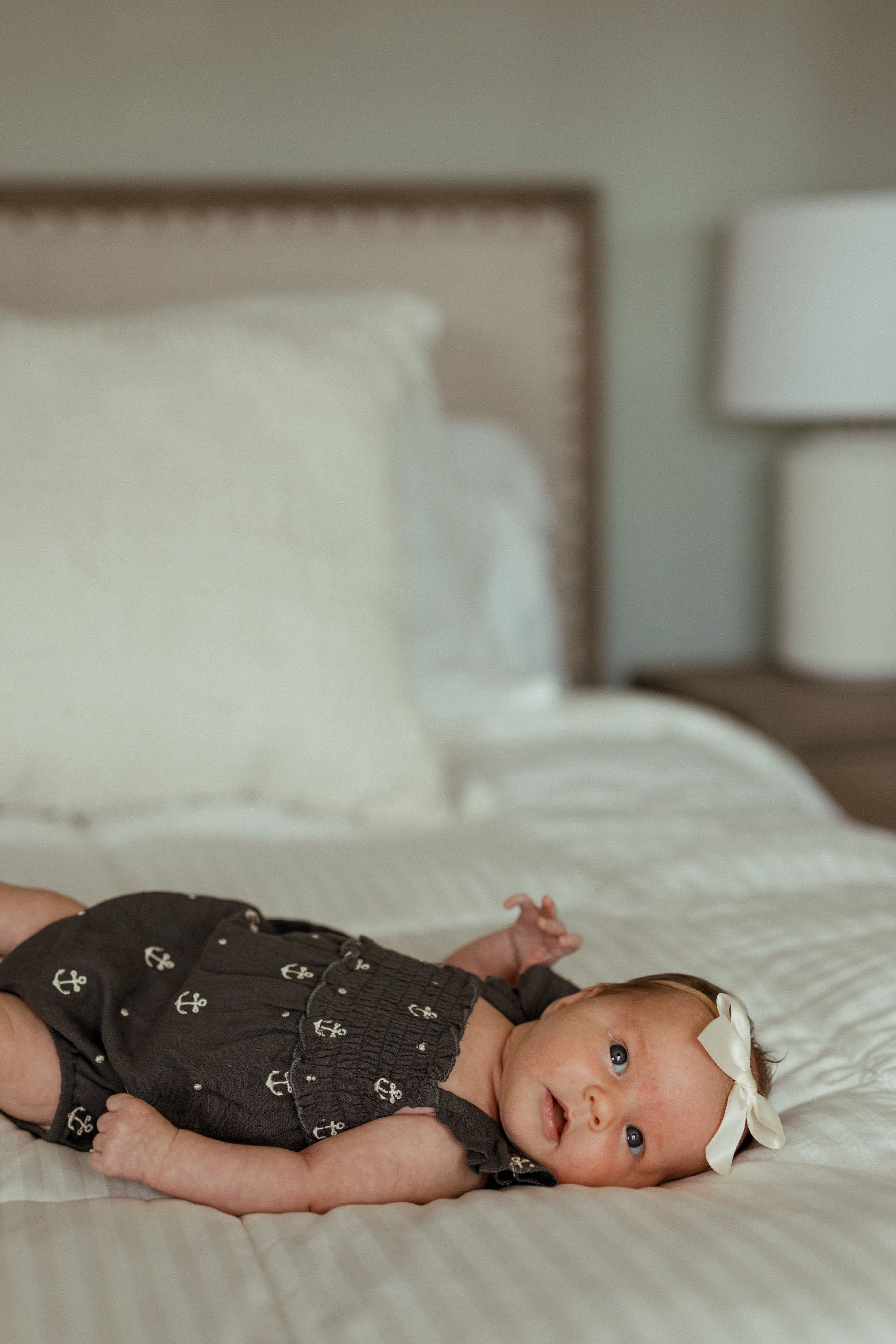 Chia Anchor - Organic Muslin Sleeveless Bodysuit