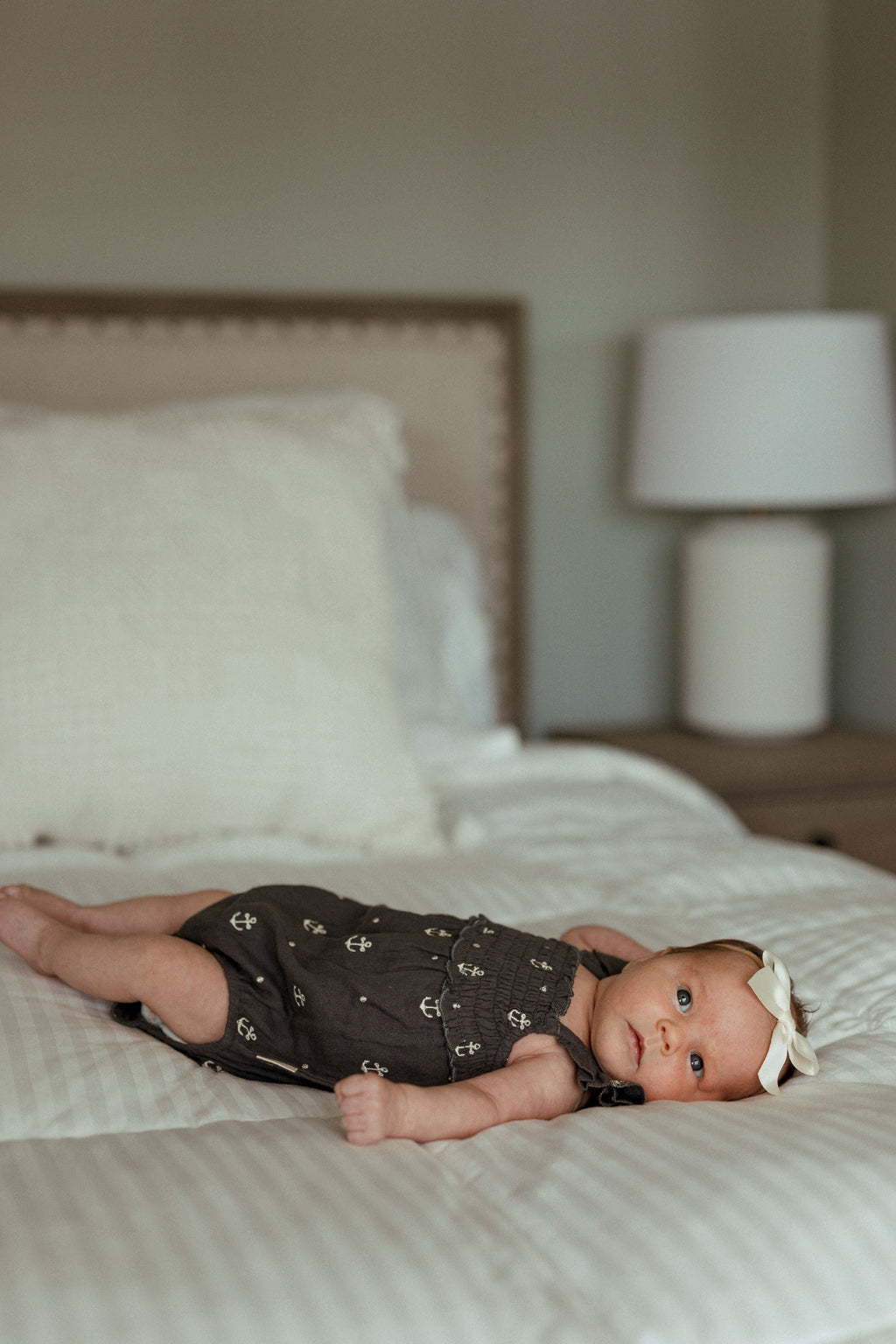 Chia Anchor - Organic Muslin Sleeveless Bodysuit