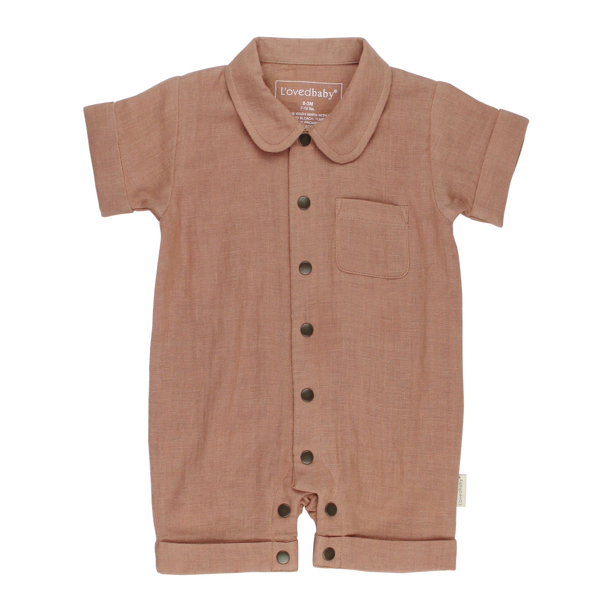 Adobe - Organic Muslin S/Sleeve Coverall