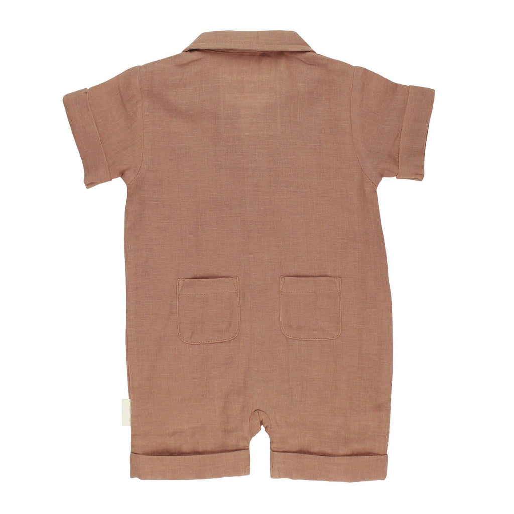 Adobe - Organic Muslin S/Sleeve Coverall