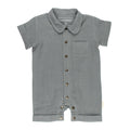 Moonstone - Organic Muslin S/Sleeve Coverall