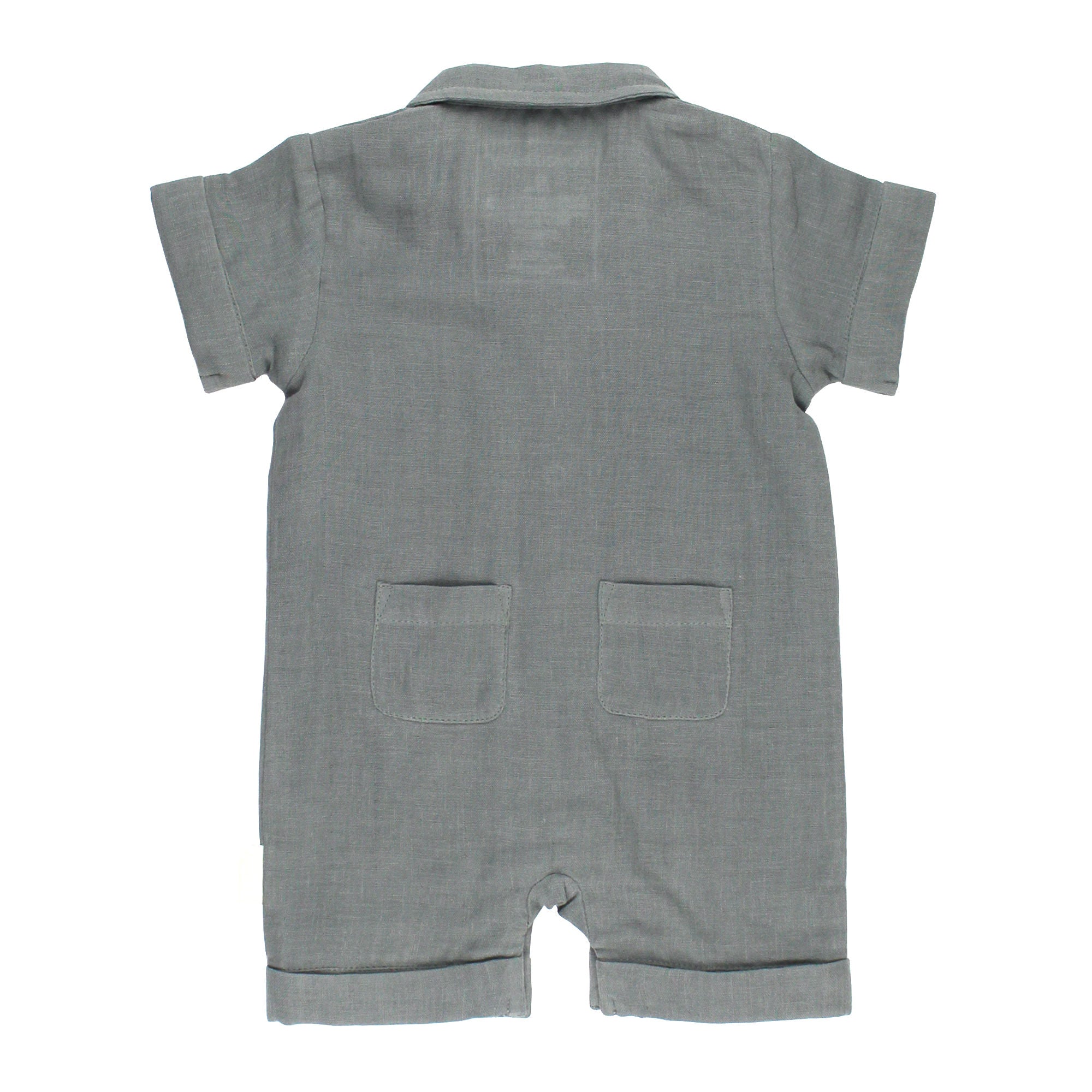 Moonstone - Organic Muslin S/Sleeve Coverall