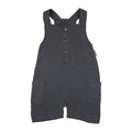 Chia Seed - Organic Cuffed Muslin Overall