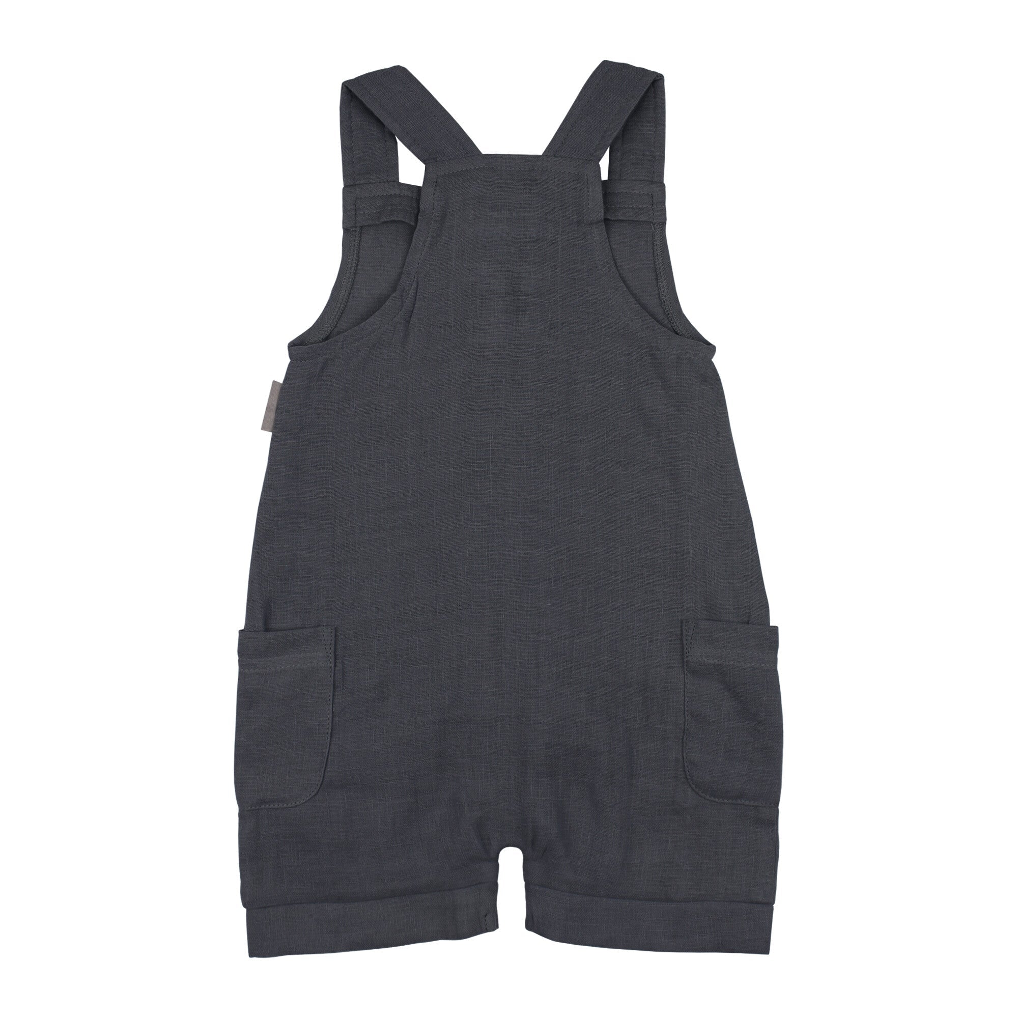 Chia Seed - Organic Cuffed Muslin Overall