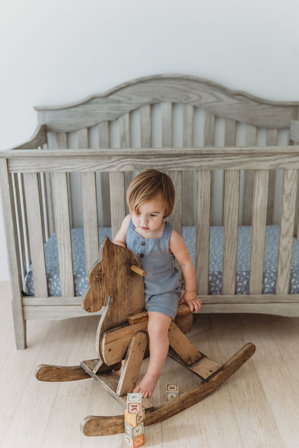 Moonstone - Organic Cuffed Muslin Overall