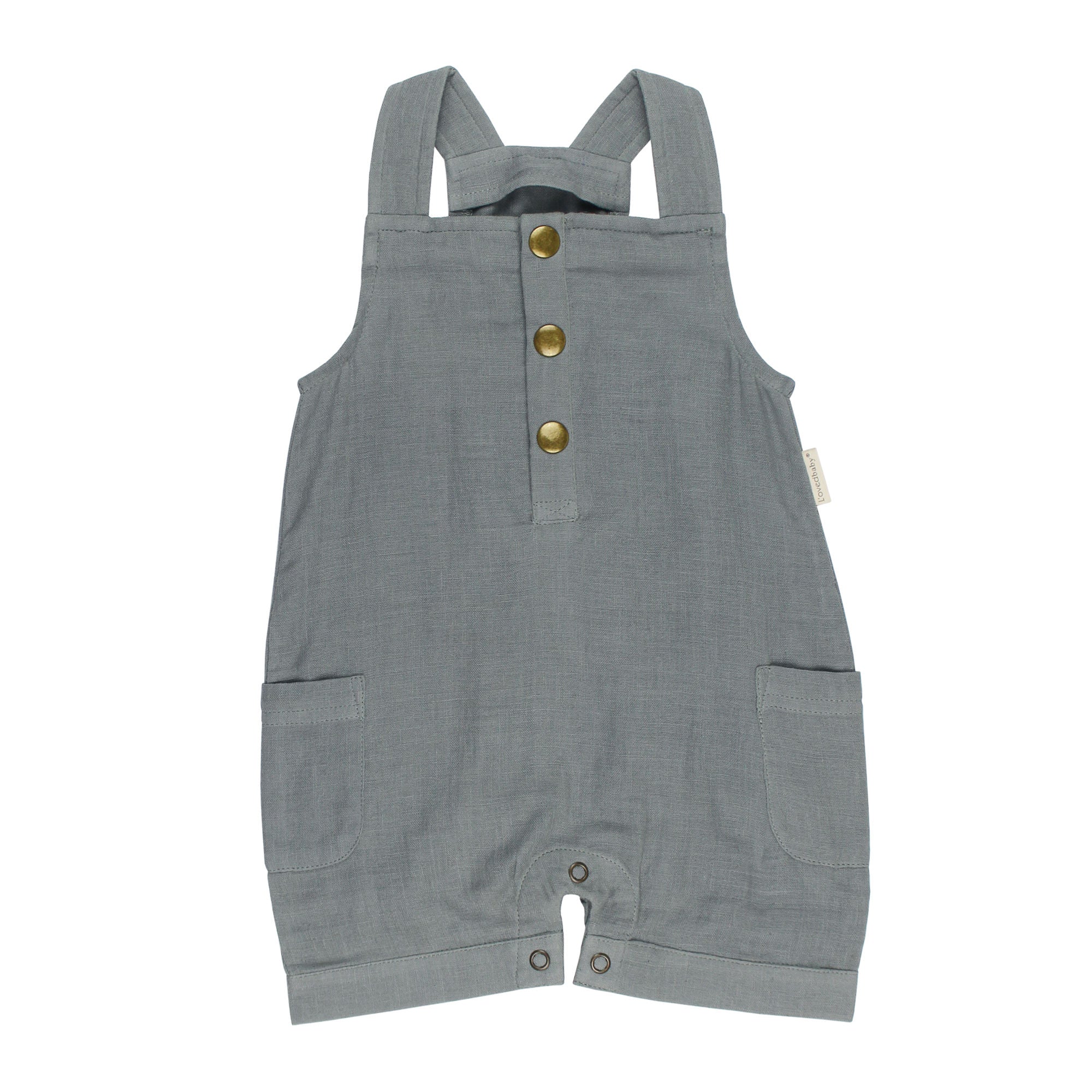 Moonstone - Organic Cuffed Muslin Overall