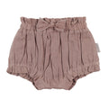 Almond - Organic Muslin Ruffle Bloomer