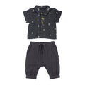 Chia Anchor - Organic Muslin Tee & Harem Pant Set