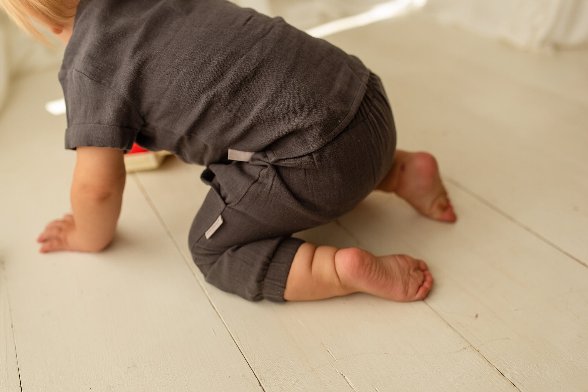Chia Seed - Organic Muslin Tee & Harem Pant Set
