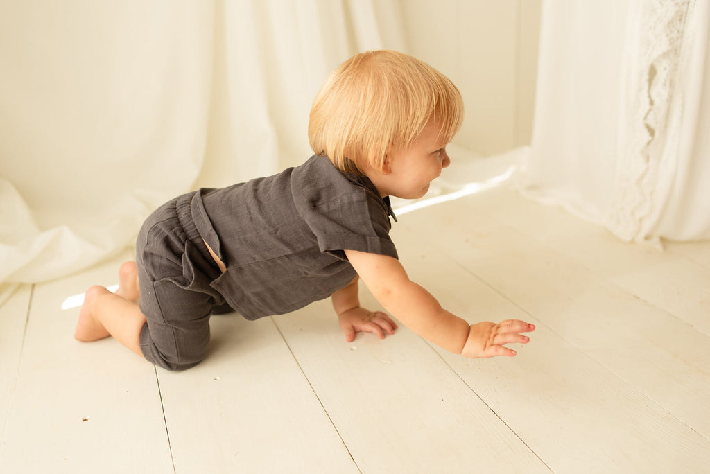 Chia Seed - Organic Muslin Tee & Harem Pant Set