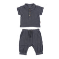 Dusk - Organic Muslin Tee & Harem Pant Set