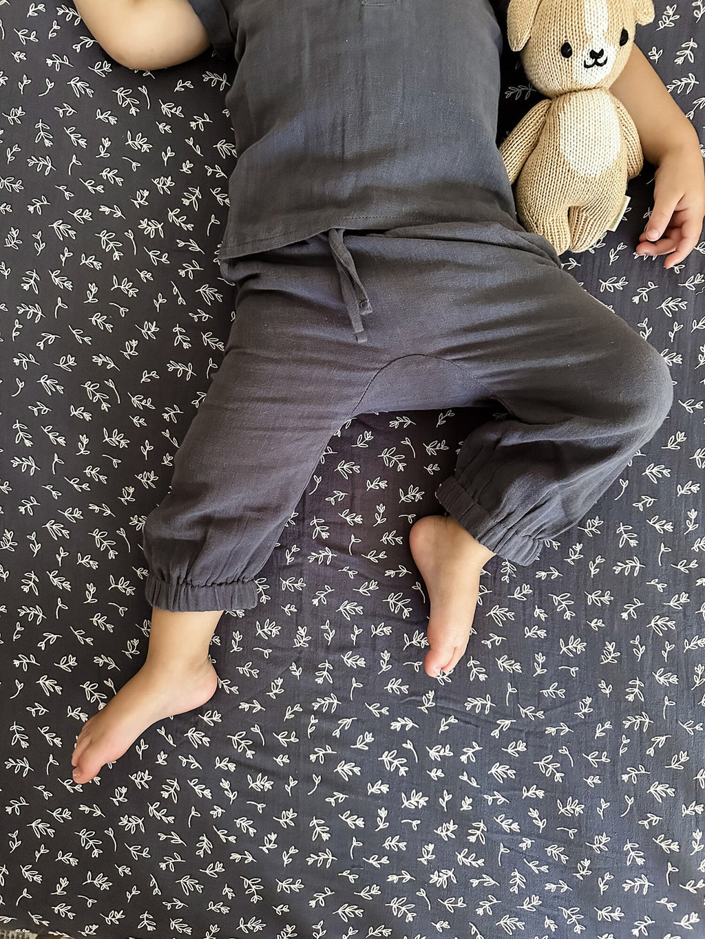 Dusk - Organic Muslin Tee & Harem Pant Set