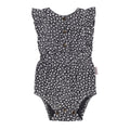 Chia Floral - Organic Muslin Ruffle Bodysuit