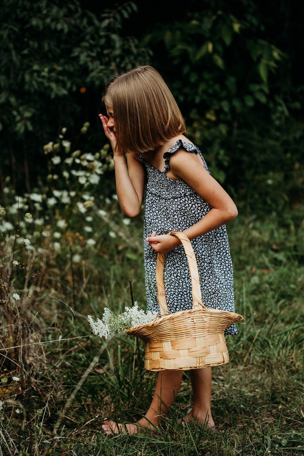 Chia Floral - Organic Muslin Summer Dress