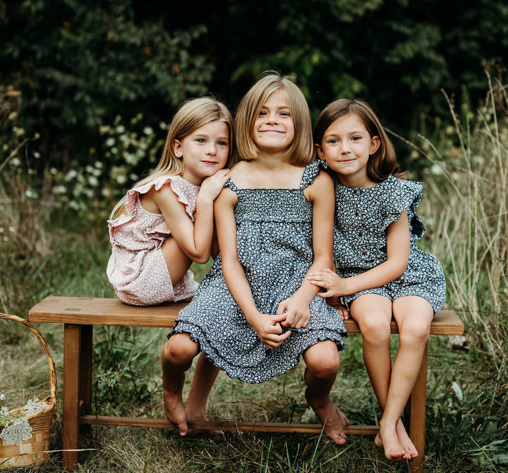 Chia Floral - Organic Muslin Summer Dress