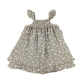 Fawn Leaves - Organic Muslin Summer Dress