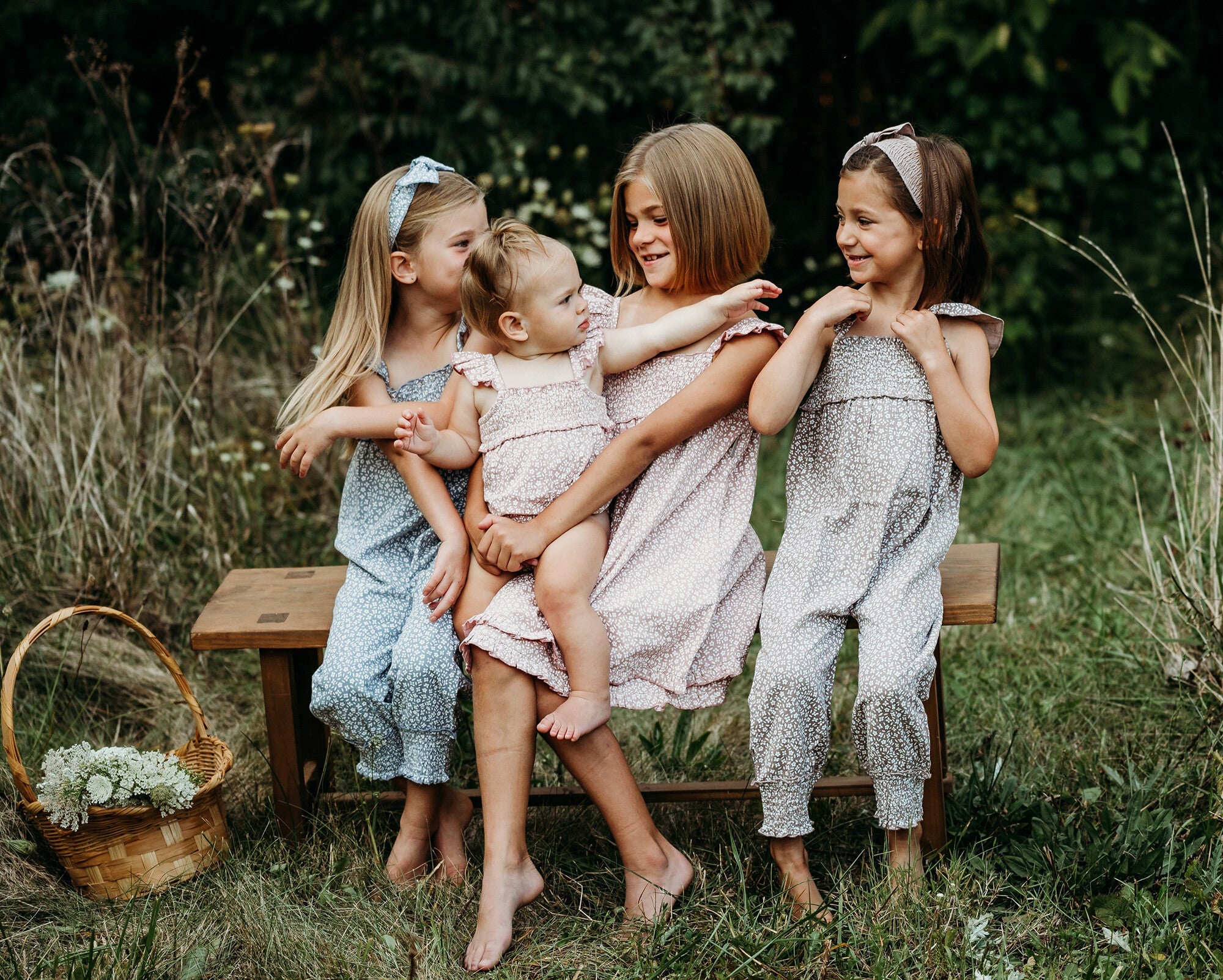 Taffy Floral - Organic Muslin Summer Dress