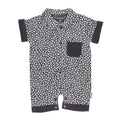 Chia Floral - Organic Muslin S/Sleeve Coverall