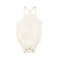 Buttercream - Organic Criss-Cross Bodysuit