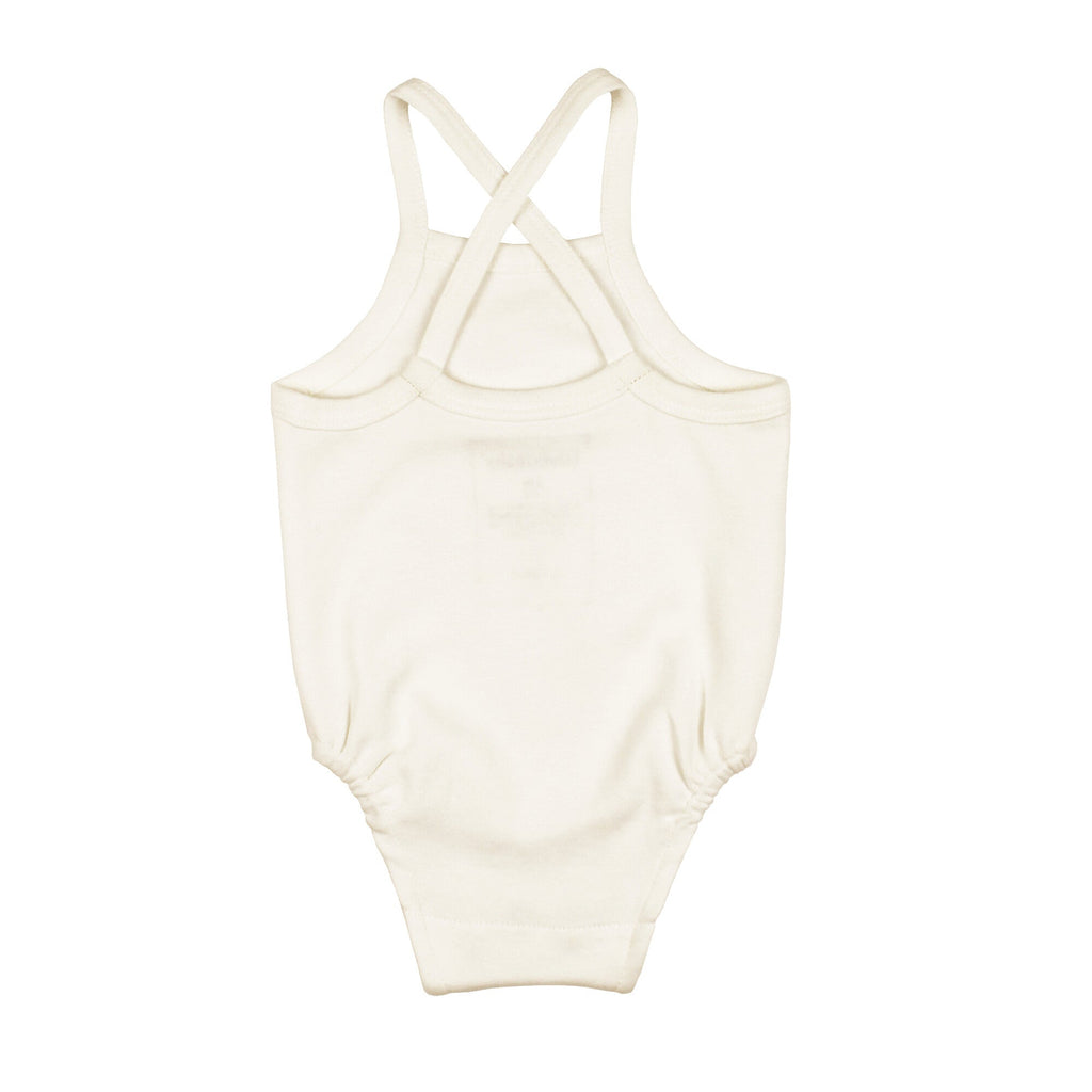 Buttercream - Organic Criss-Cross Bodysuit