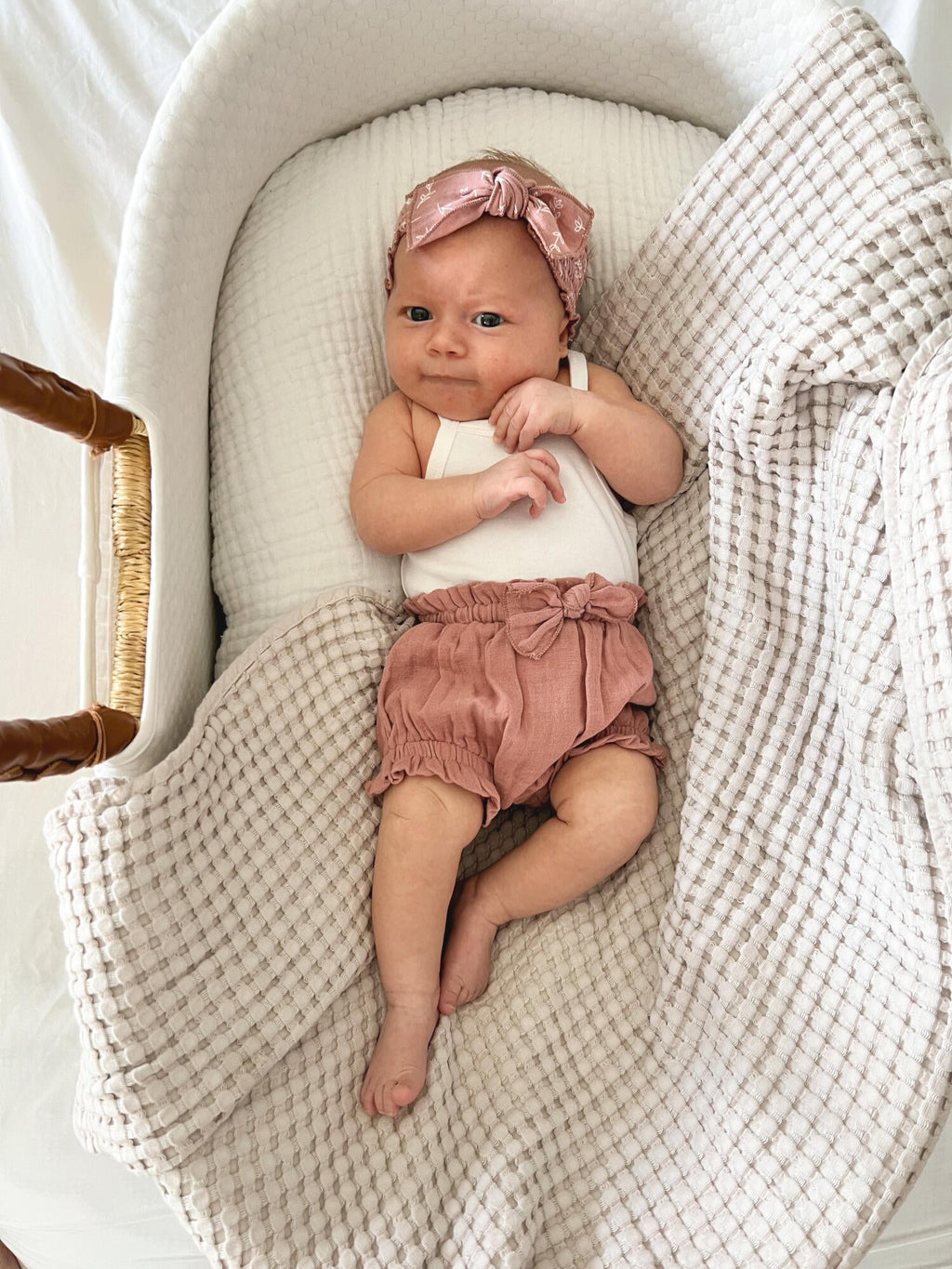 White - Organic Criss-Cross Bodysuit