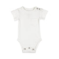 White - Organic Short-Sleeve Bodysuit