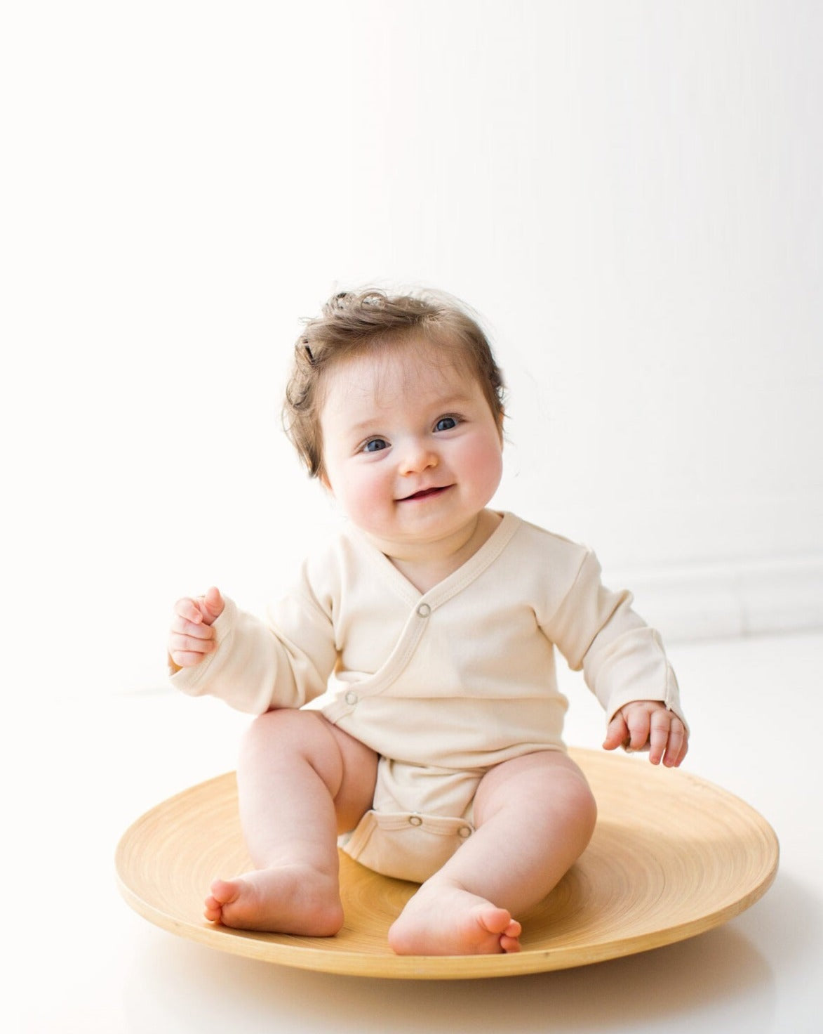 Buttercream - Organic Kimono Bodysuit