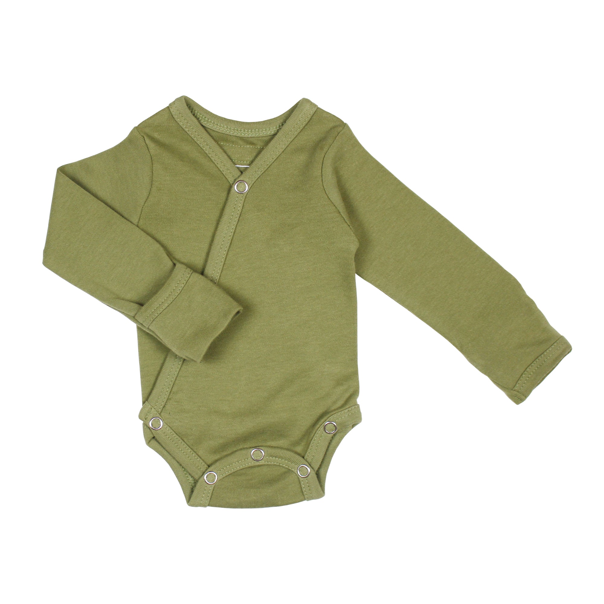 Sage - Organic Kimono Bodysuit