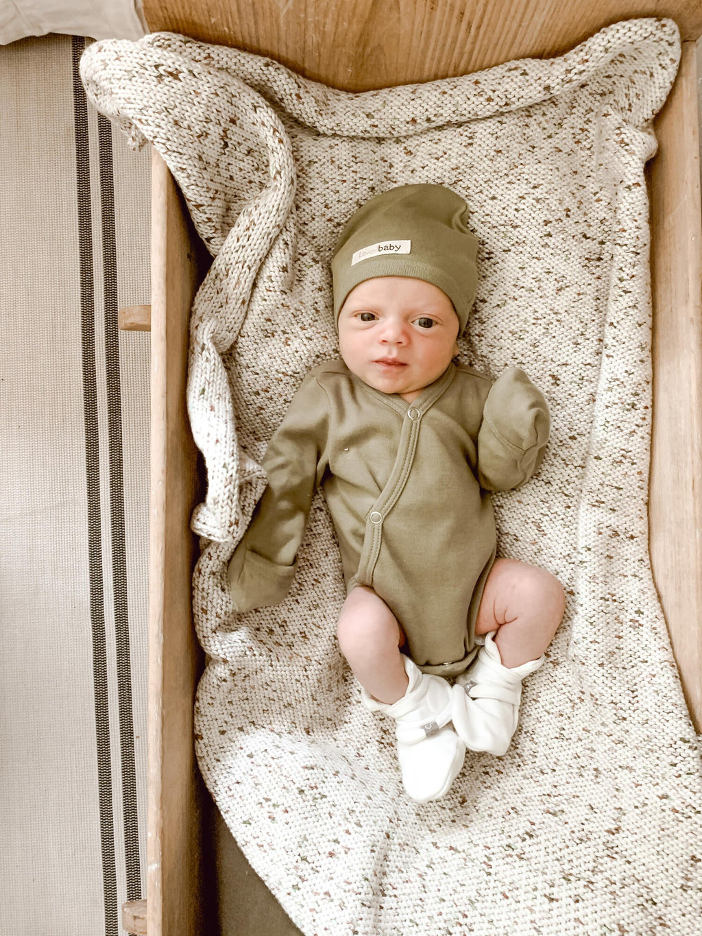 Sage - Organic Kimono Bodysuit