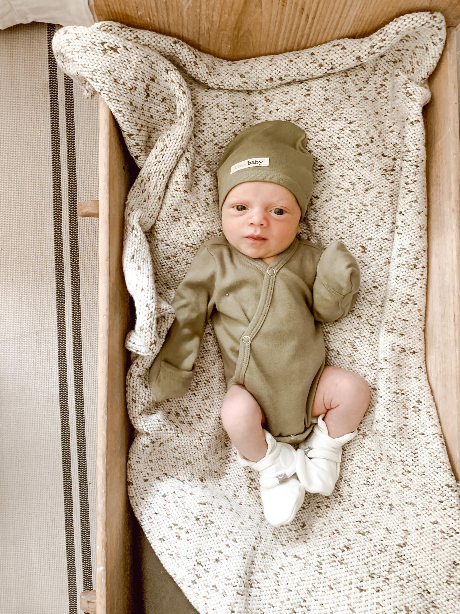 Sage - Organic Kimono Bodysuit