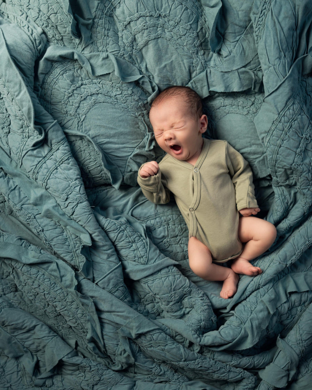 Seafoam - Organic Kimono Bodysuit