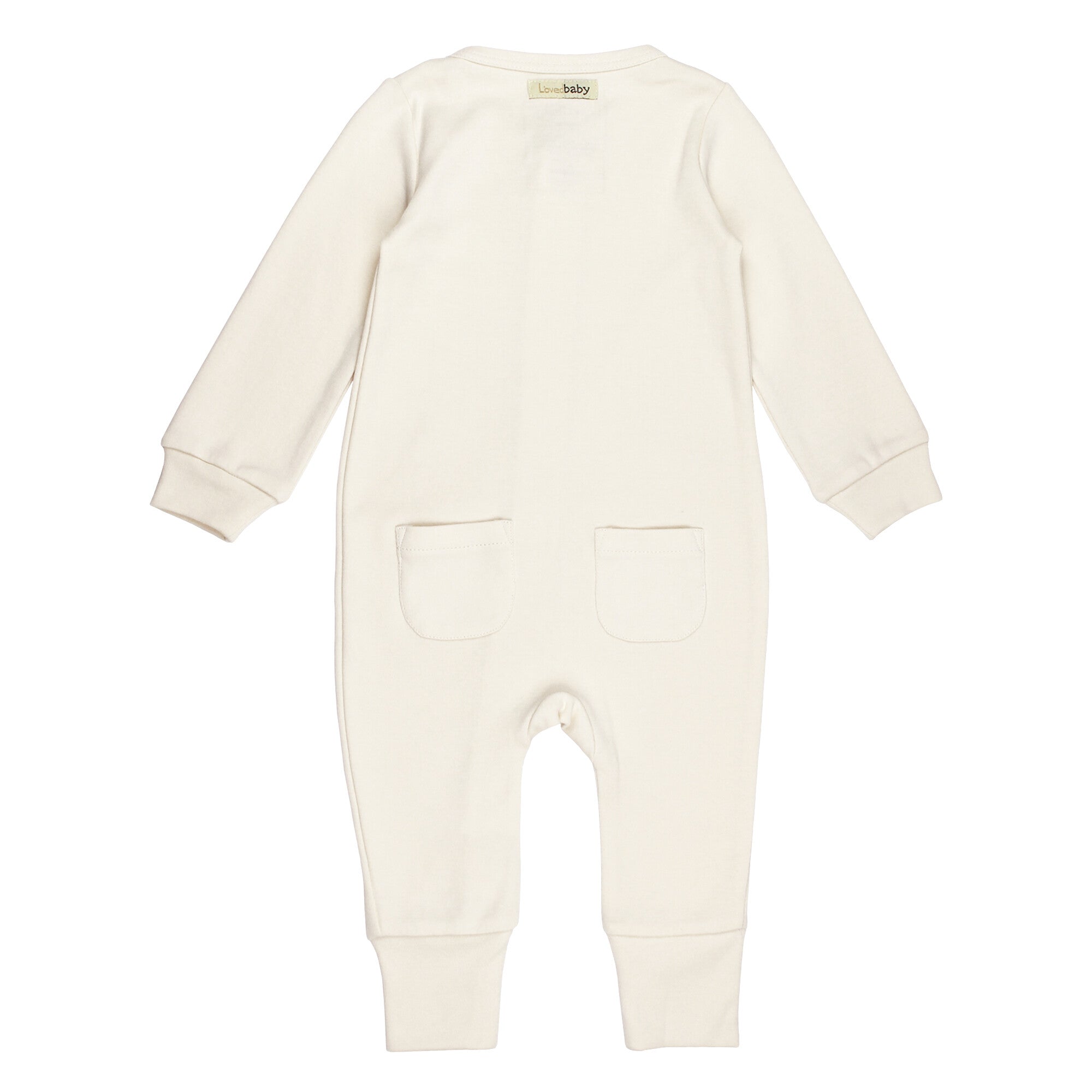 Buttercream - Organic Zipper Romper