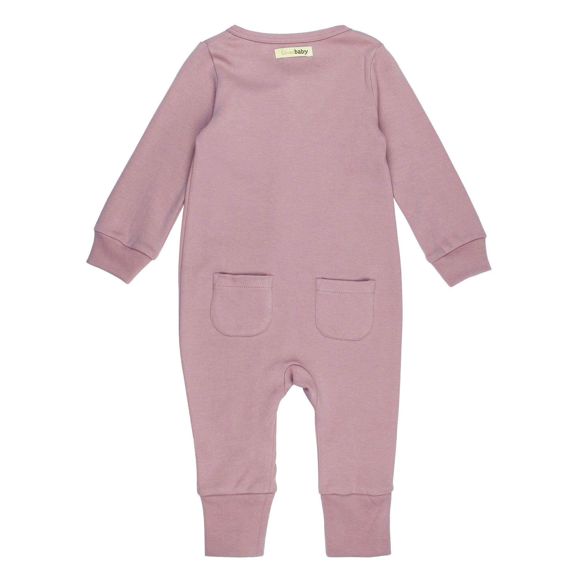Lavender - Organic Zipper Romper