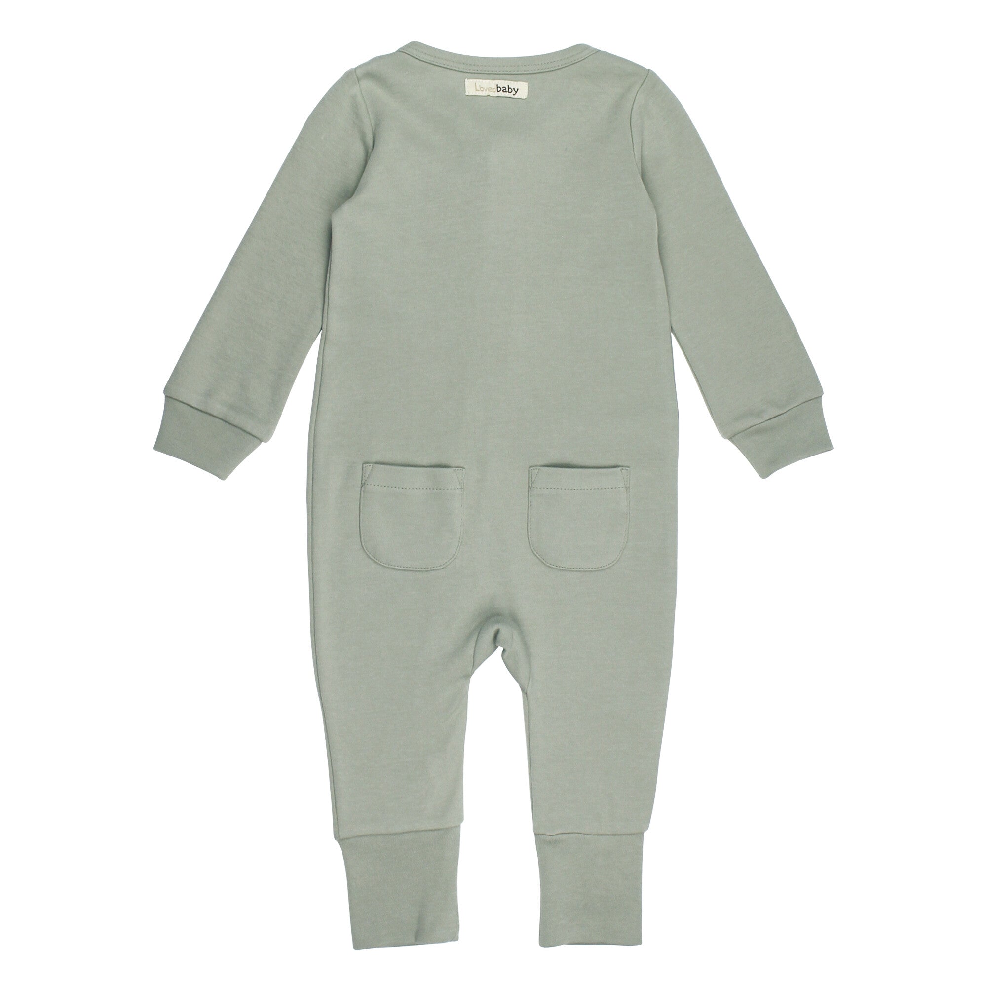 Seafoam - Organic Zipper Romper