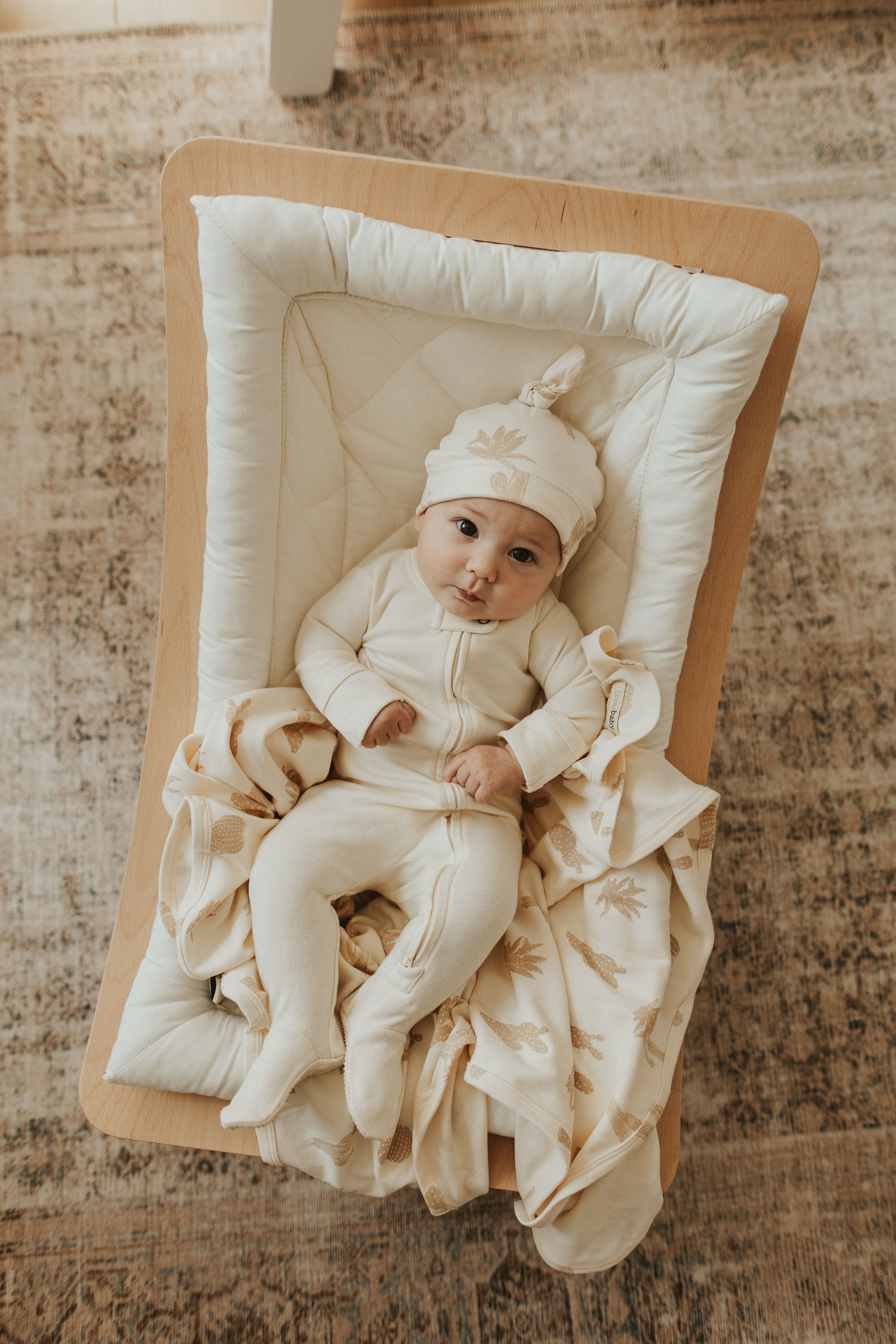 Buttercream - Footie & Lovey Set