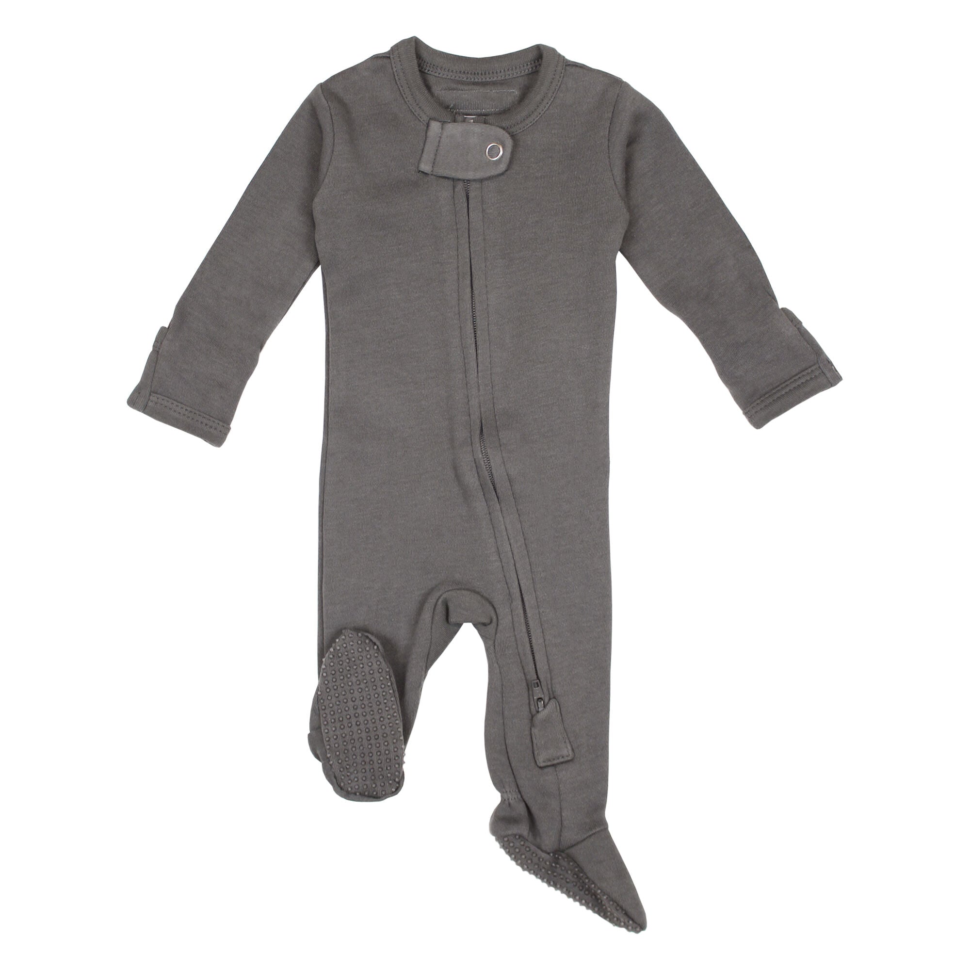 Gray - Footie & Lovey Set