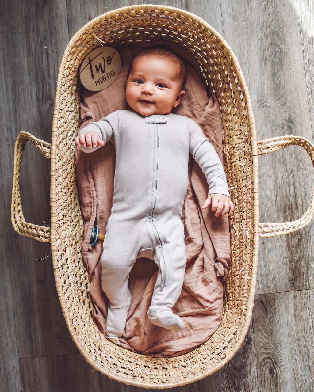 Light Gray - Footie & Lovey Set